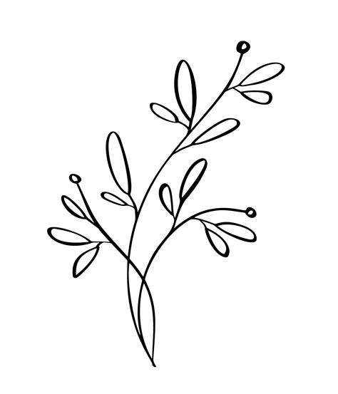 Hand drawn modern flowers drawing and sketch floral with line-art, vector illustration wedding ...