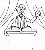 Preacher Coloring Pages sketch template