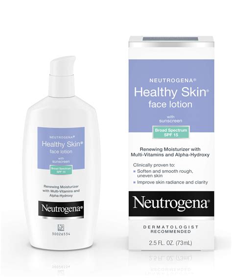 Healthy Skin Face Lotion with Sunscreen SPF 15 | Neutrogena®