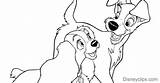 Lady And The Tramp 2 Coloring Pages sketch template