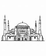 Drawing Of Mosque coloring Page  Download Print Or Color Online For Free sketch template