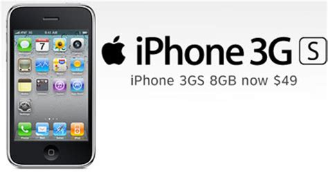 Apple Drops iPhone 3GS price to $49 - Legit Reviews