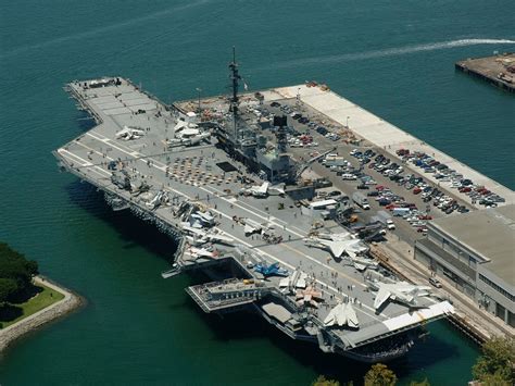 The US Navy's Five Aircraft Carrier Museum Ships