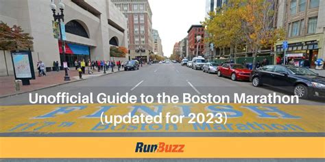 The Unofficial Boston Marathon Guide (Tips and Travel)