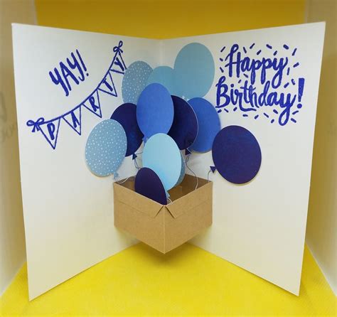 Balloon surprise card en 2023 | Hacer tarjetas de cumpleaños, Tarjetas artesanales, Ideas de ...