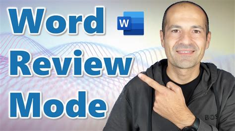 How to use the Review Mode in Microsoft Word
