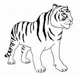 Coloring Page Tiger Printable  Vrogueco sketch template