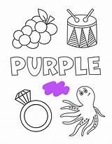 Purple Coloring Pages Preschool Alphabet 2025 sketch template