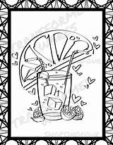 Coloring Pages For Alcohol Markers sketch template