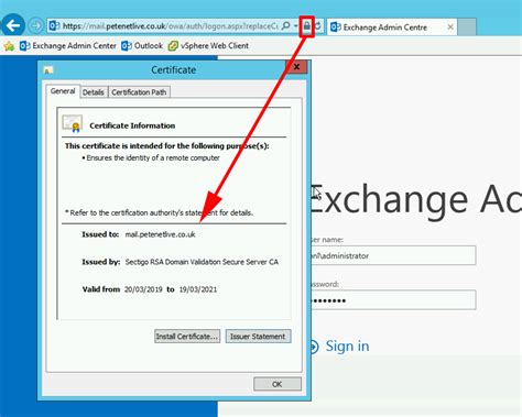 Exchange: Create a PFX Certificate and Import a Private Key | PeteNetLive