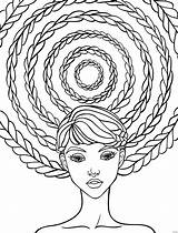 Hairstyle Coloring Pages At GetColoringscom  Free Printable Colorings sketch template