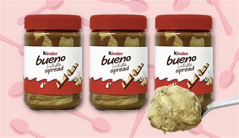 Er bestaat nu Kinder Bueno Spread voor op brood - Girlscene