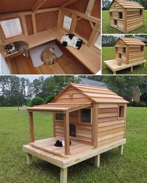 Diy Outdoor Cat House Heated