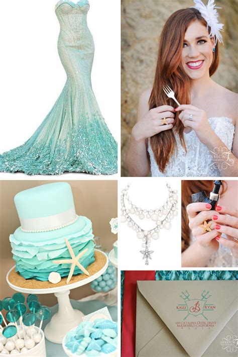 63 Ideas For Your “Little Mermaid” Wedding | Little mermaid wedding, Mermaid theme wedding ...