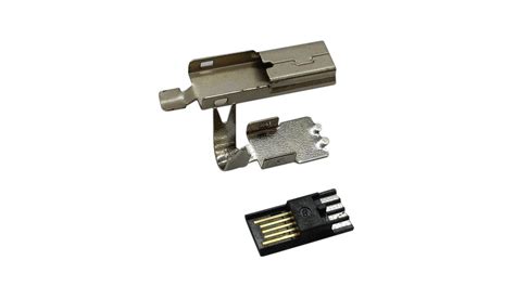 RND 205-01440 | RND USB Connector, Plug, Mini USB-B 2.0, Straight ...