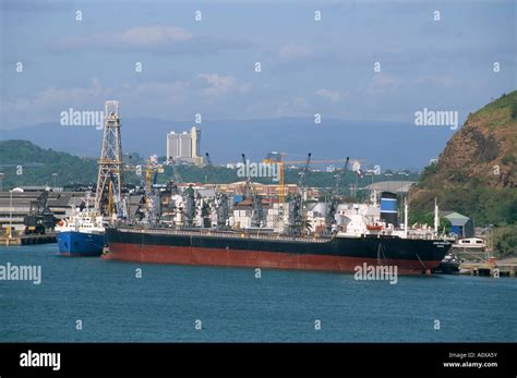 Panama Canal Balboa Panama Central America Stock Photo - Alamy