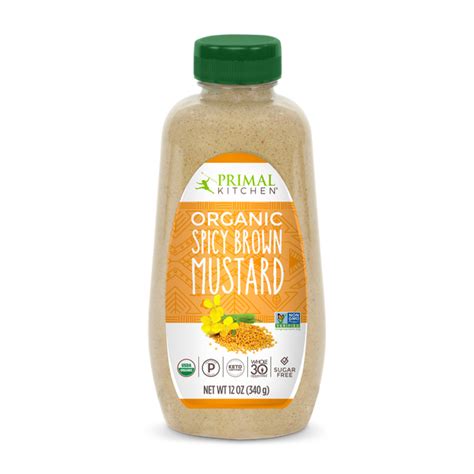 Spicy Brown Mustard: Organic & Sugar Free | Primal Kitchen