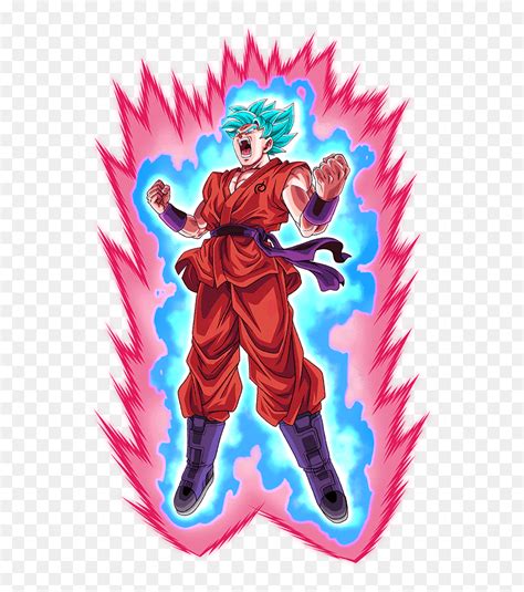 Goku Super Saiyan Blue Kaioken X100, HD Png Download - vhv