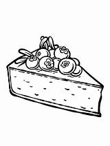 Dessert coloring pages sketch template