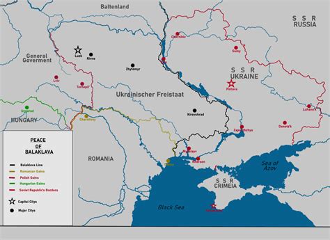 "The Partition of Ukraine", 1944 : imaginarymaps