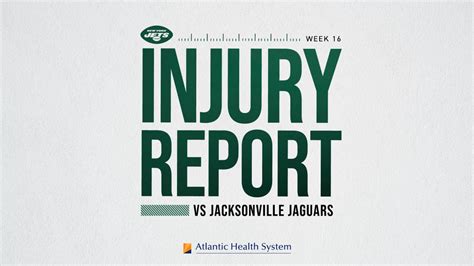 Jets Injury Report | Week 16 vs. Jaguars - Wednesday