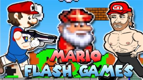 The WEIRDEST Mario Flash Games - YouTube