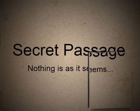 Secret Passage by JoeMakesGames