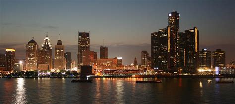 Detroit Skyline Wallpapers - Top Free Detroit Skyline Backgrounds ...