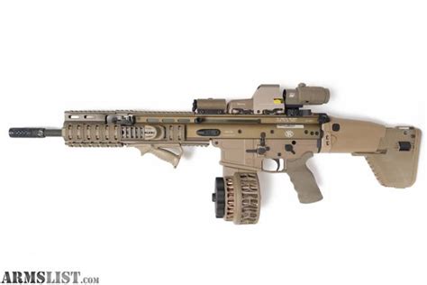 ARMSLIST - For Sale: Custom Tactical X-25 FNH SCAR 17 FDE! Fully built! Lower, Eotech, Laser ...