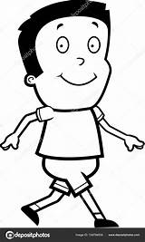 Walk Cartoon Coloring Pages sketch template