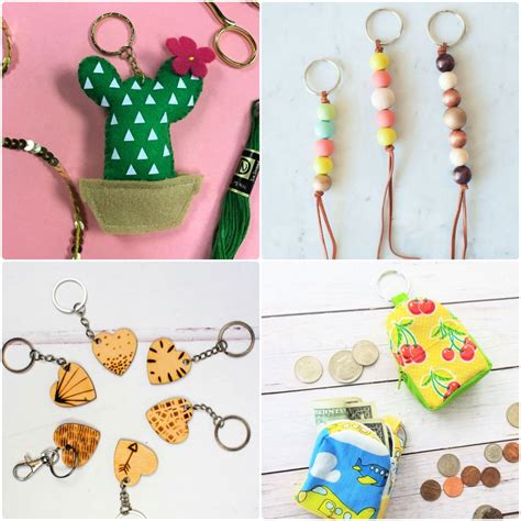 25 Homemade DIY Keychain Ideas: How To Make Keychains