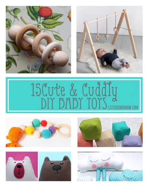 15 Cute and cuddly DIY Baby Toys - Little Red Window