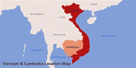 World Map Cambodia And Vietnam - Cornie Christean