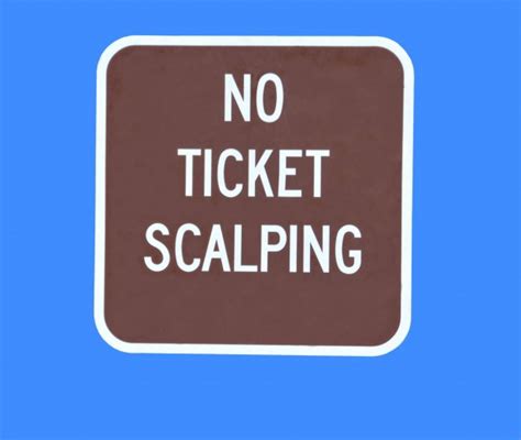 No Ticket Scalping Sign Free Stock Photo - Public Domain Pictures