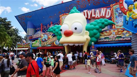 The Simpsons Ride at Universal Studios Florida