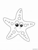 Dibujos De Estrellas mar Para Colorear ᗎ Plantilla Pintura Imprimible sketch template