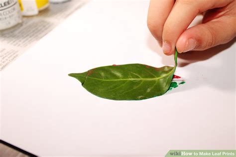 How to Make Leaf Prints: 8 Steps (with Pictures) - wikiHow