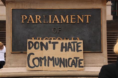 Don't hate, communicate - Save Auslan TAFE Diploma course … | Flickr