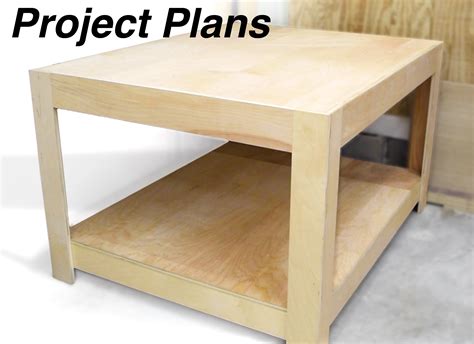 Shop Table Plans | Woodworking Project Plans — Timber Biscuit Woodworks