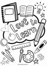 FREE BACK TO SCHOOL COLORING PAGES sketch template
