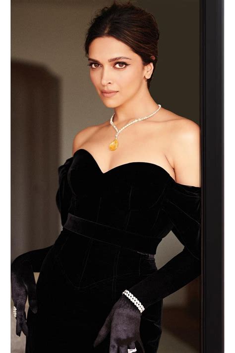 Deepika Padukone channels elegance in a Louis Vuitton gown and Cartier ...