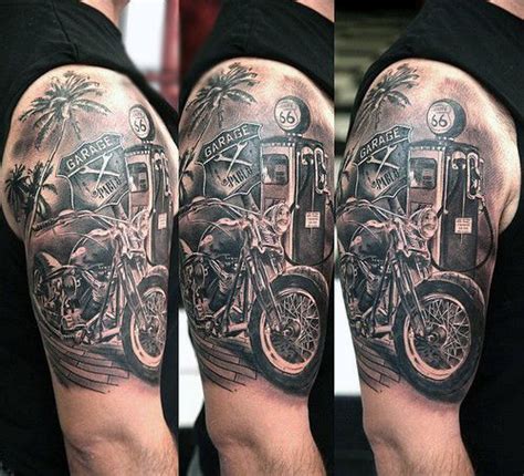 Top 73 Biker Tattoo Ideas [2021 Inspiration Guide] | Biker tattoos, Motorcycle tattoos, Harley ...