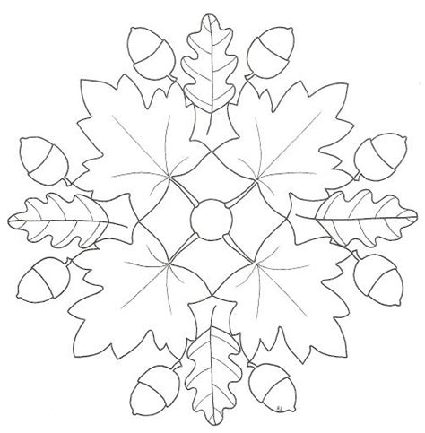 Autumn Mandala Coloring Pages Coloring Pages