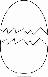 Egg Cracked Coloring Colouring Pages Printable Kids Clipart Turtle Clip  sketch template