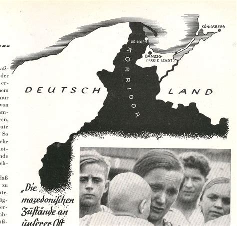 JF Ptak Science Books: Propaganda in Maps: the Polish "Corridor", 1939