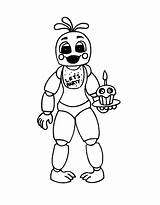 FNAF Coloring Pages Free Printable PDF sketch template