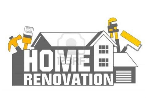 An illustration of home renovation icon and tools Stock Photo ...