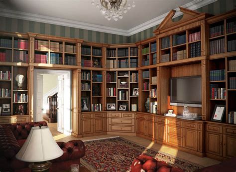 Fitted Home Libraries | Bespoke Bookcases & Rolling Ladders | Strachan