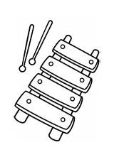 Xylophone coloring Page  Free Printable Coloring Pages sketch template