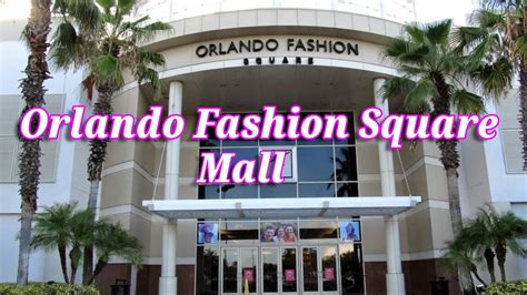 Orlando Fashion Square Mall - YouTube